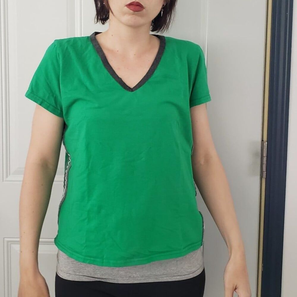 Y2K Green Sporty‎ Tee